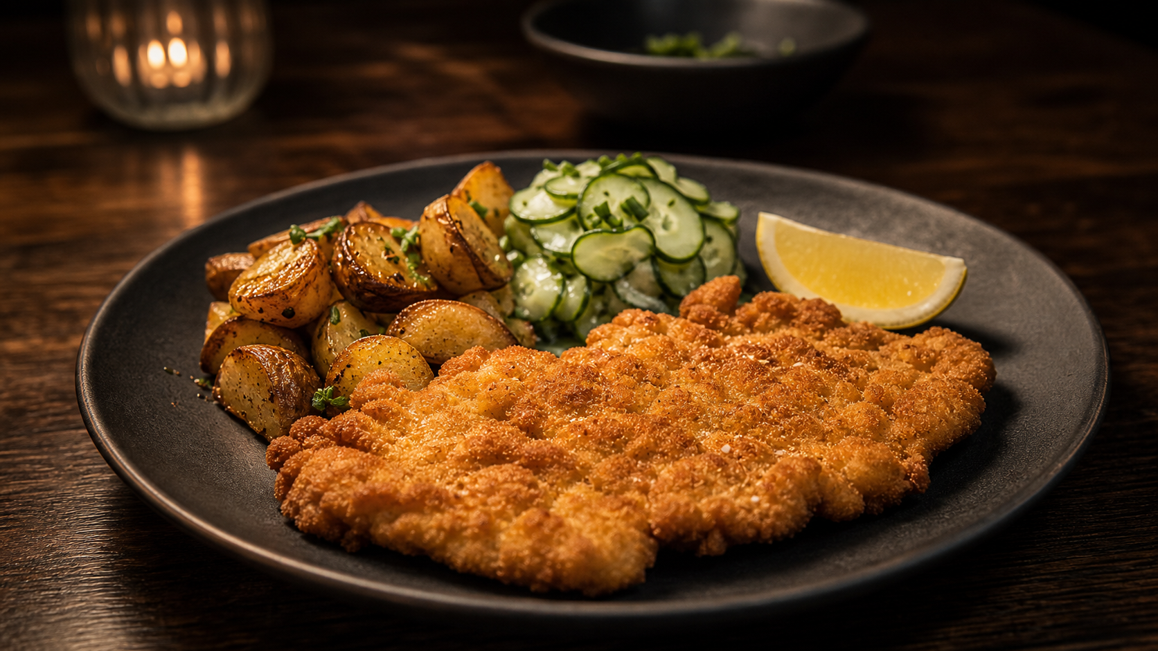 Wiener Schnitzel vom Kalb bei VIVO! Santa Ponsa